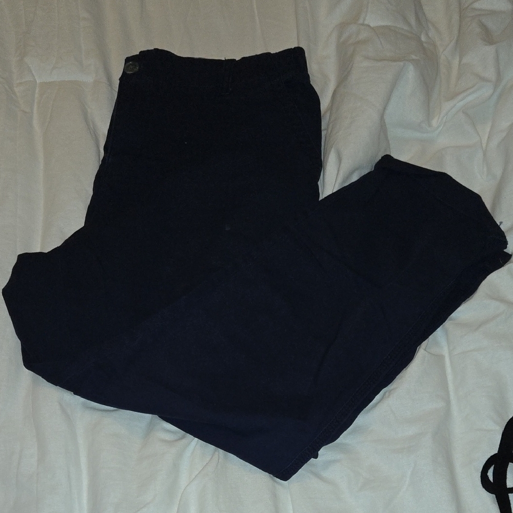 Old Navy Women's Straight Leg Chinos In Navy Blue NWOT